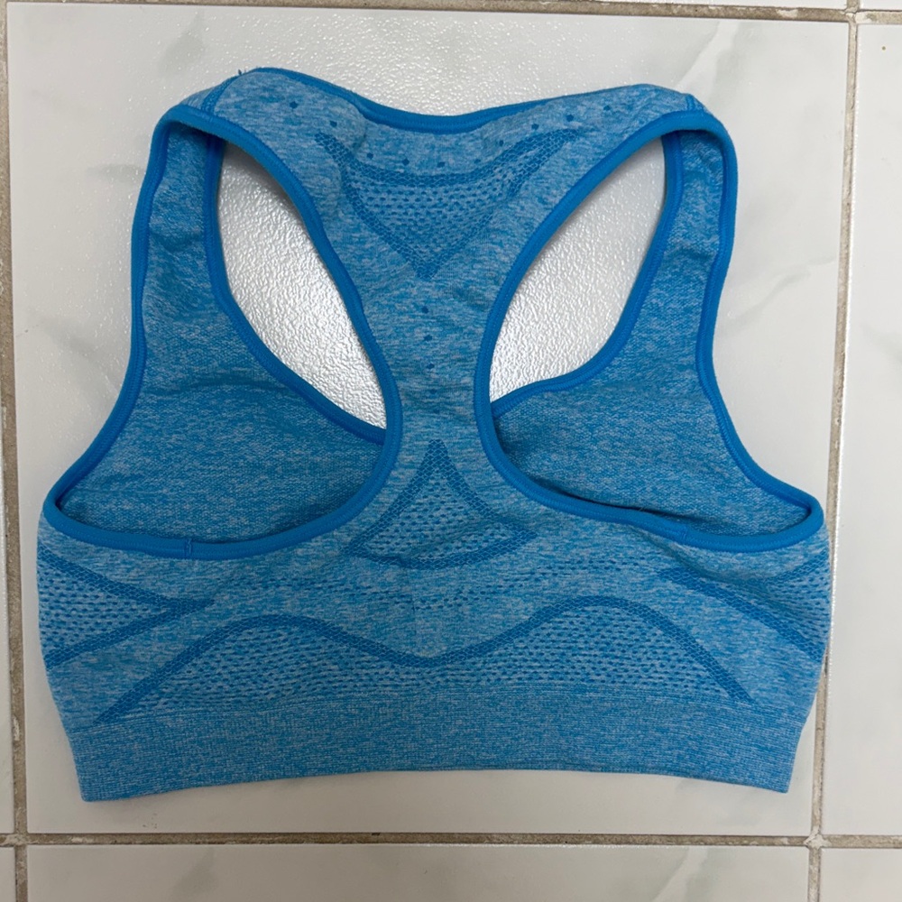 C9 by Champion Heathered Blue Sports Bra - Picture 2 of 4
